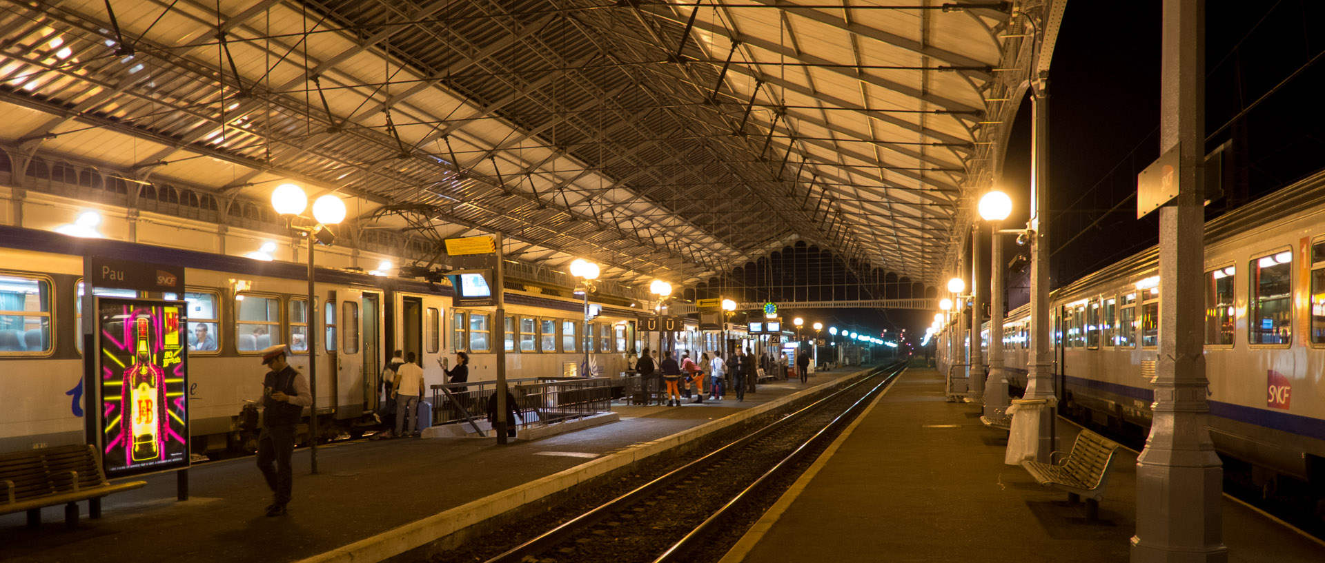 La gare de Pau.