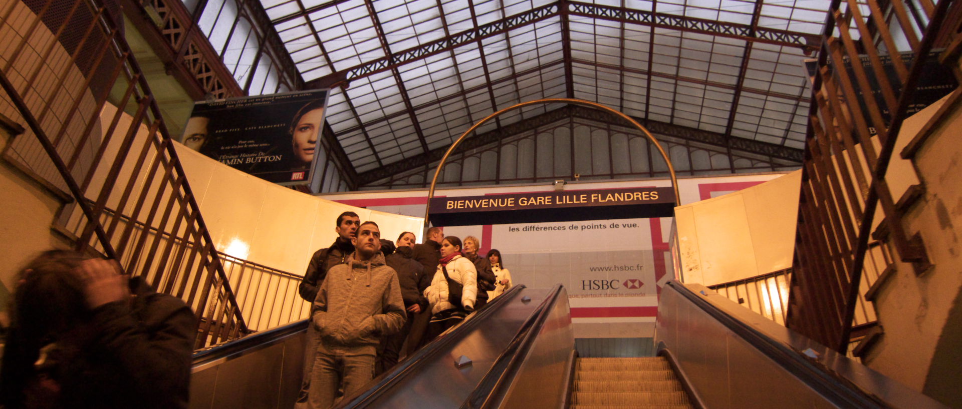 Samedi 27 décembre 2008, gare de Lille Flandres.